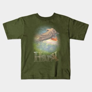 Harry the Hawk Kids T-Shirt